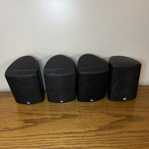 JBL 125SAT Surround Satellite‎ Speaker Set of 4 - Black - Tested and works!